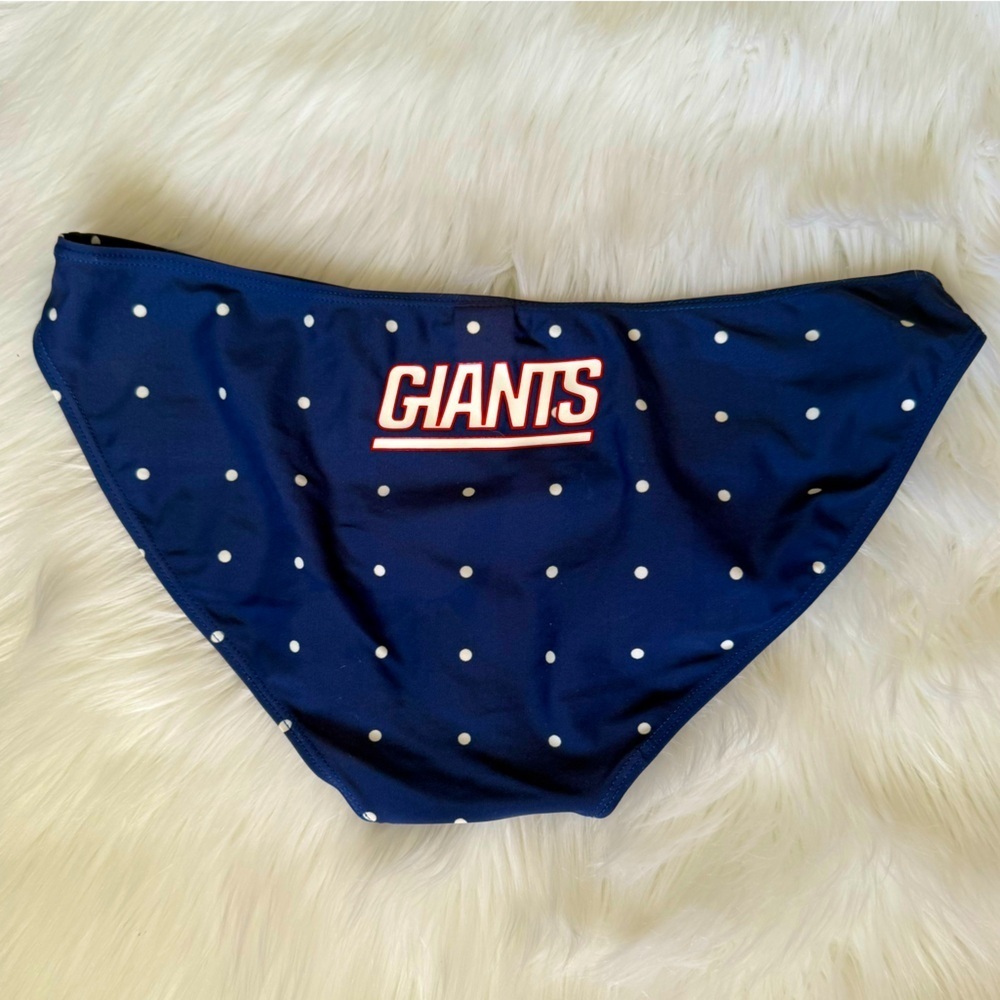 NFL New York Giants Navy Blue Polka Dot Bottoms XL